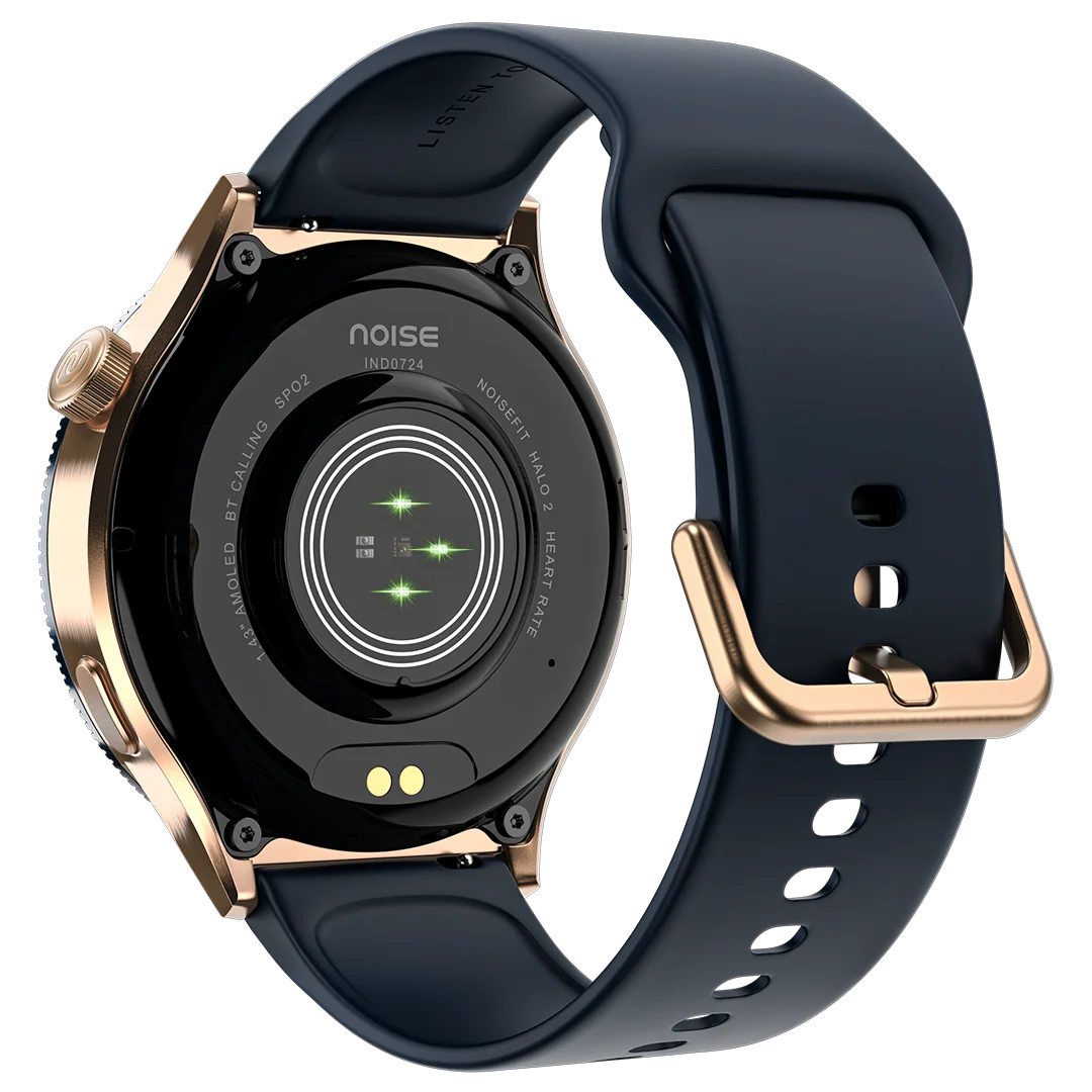 NoiseFit Halo 2 Smartwatch – 1.43” AMOLED Display, Bluetooth Calling, Heart Rate & SpO2 Monitor
